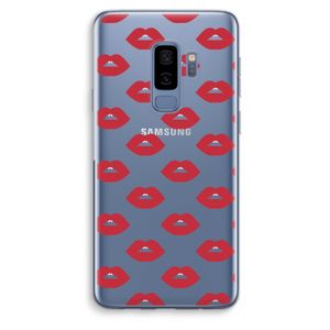 Lips: Samsung Galaxy S9 Plus Transparant Hoesje
