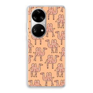 Kameel: Huawei P50 Pro Transparant Hoesje