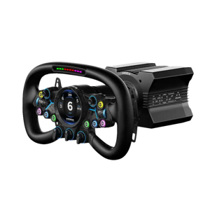 MOZA R9 Direct Drive Wheel Base - V3 + Vision GS Steering Wheel Bundle