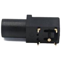 Mueller Electric BU-163-0 Banaanbus Bus Stift-Ø: 4.2 mm Zwart 1 stuk(s)