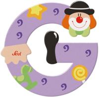 Sevi letter clown g: 10 cm (81743)