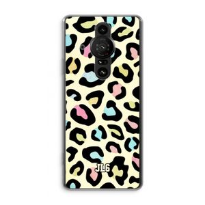 Leopard pattern: Sony Xperia Pro-I Transparant Hoesje