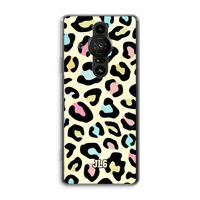 Leopard pattern: Sony Xperia Pro-I Transparant Hoesje
