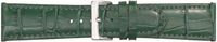 Horlogeband Poletto 454S.08A.24 Leder Groen 24mm