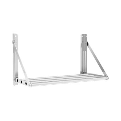 Wandplank - inklapbaar - 60 x 30 cm - 40 kg - roestvrij staal