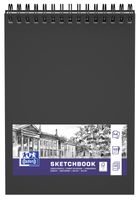 Oxford 400152648 schrijfblok & schrift A4 25 vel Zwart - thumbnail