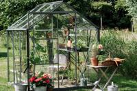 Tuinkas Kate I - 192x192 cm - Groengrijs - Full Options- - Veiligheidsglas- Royal Well