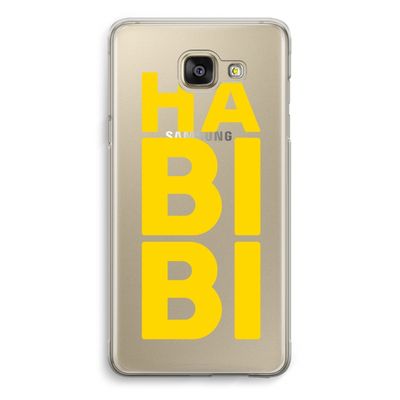 Habibi Blue: Samsung Galaxy A5 (2016) Transparant Hoesje
