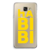 Habibi Blue: Samsung Galaxy A5 (2016) Transparant Hoesje