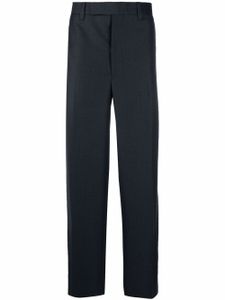 Prada pantalon Glen à carreaux - Bleu