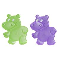 Badkleed DKD Home Decor 10 x 1 x 13 cm Lila Groen Kinderen PVC (2 Stuks)