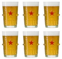 Heineken Bierglazen Silver - 250 ml - 6 stuks Heineken Bierglazen Silver - 250 ml - 6 stuks