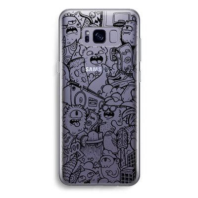 Vexx Black City : Samsung Galaxy S8 Plus Transparant Hoesje