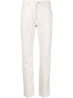 Courrèges pantalon en vinyle à coupe droite - Tons neutres