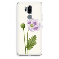 Purple poppy: LG G7 Thinq Transparant Hoesje