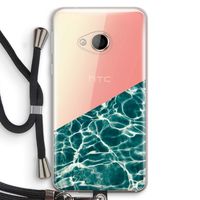 Weerkaatsing water: HTC U Play Transparant Hoesje met koord