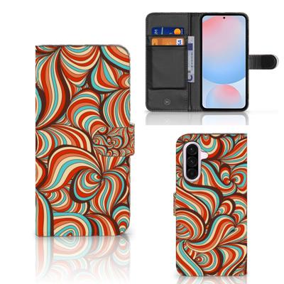 Samsung Galaxy A56 Hoesje Retro | Portemonnee hoesje