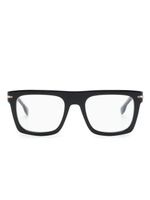 BOSS lunettes de vue à monture en D - Noir