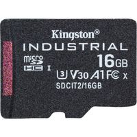 Kingston Industrial microSDHC 16GB geheugenkaart Klasse 10, UHS-I, U3, V30, A1 - thumbnail