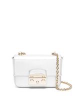 Furla mini Metropolis leather shoulder bag - Argent - thumbnail