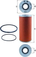Oliefilter OX31D