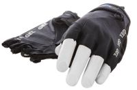 Mirage lycra handschoen maat l gel zwart korte vinger op kaart