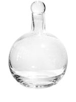 Louise Roe carafe Bubble en verre - Blanc