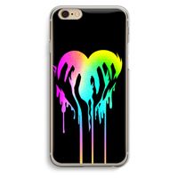 Hold My Heart: iPhone 6 / 6S Transparant Hoesje