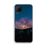 Travel to space: Huawei P40 Lite Transparant Hoesje