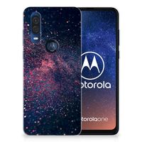 Motorola One Vision TPU Hoesje Stars