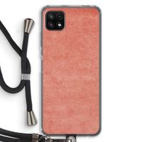 Marrakech Walls: Samsung Galaxy A22 5G Transparant Hoesje met koord
