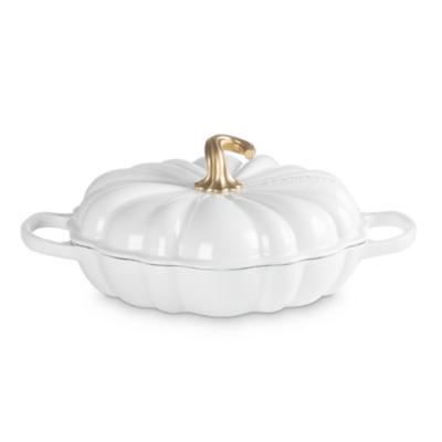 LE CREUSET - Halloween - Campagnard Pompoen 28cm Wit