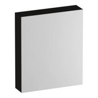 Brauer Impress Spiegelkast 60 cm - zonder Verlichting - Met 1 Linksdraaiende Dubbelzijdige Spiegeldeur - Timber Black