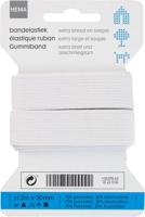 HEMA Bandelastiek 1.5mx20mm soepel wit (wit) HEMA Bandelastiek 1.5mx20mm soepel wit (wit)