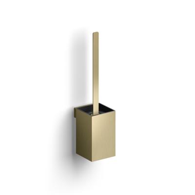 Fold toiletborstelgarnituur, wandmontage, goud geb. PVD