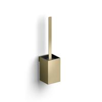 Fold toiletborstelgarnituur, wandmontage, goud geb. PVD