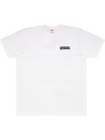 Supreme t-shirt No More Sh*t - Blanc