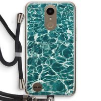 Weerkaatsing water: LG K10 (2017) Transparant Hoesje met koord