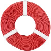 125-050 Draad 1 x 0.25 mm² Rood 50 m - thumbnail