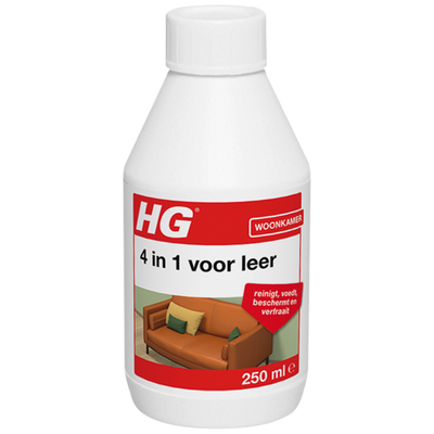 HG 4 in 1 voor leer 250ml.