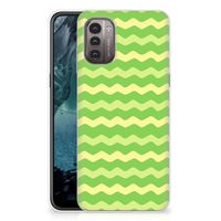 Nokia G21 | G11 TPU bumper Waves Green