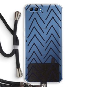 Marrakech Arrows: Honor 10 Transparant Hoesje met koord