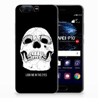 Silicone Back Case Huawei P10 Skull Eyes - thumbnail