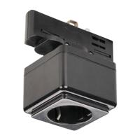 SLV RailStopcontact 3-Fase zwart - 145700