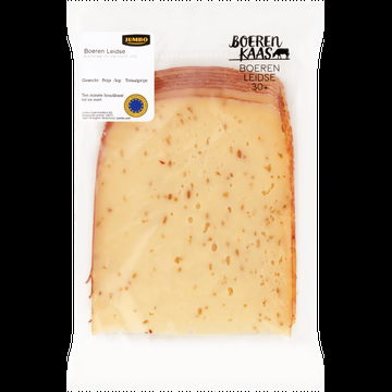Jumbo Boeren Leidse Kaas 30+ Plakken ca. 180 g
