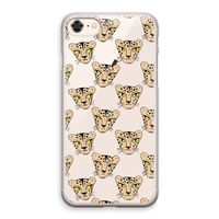 Tijger: iPhone 8 Transparant Hoesje