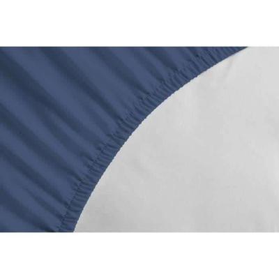 LOVELY HOME Set van 2 rechthoekige kussenslopen - 50 x 70 cm - 100% katoen - Blauw