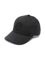 Stone Island Junior casquette à motif Compass - Noir