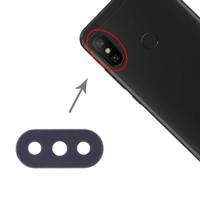 10 STKS camera lens cover voor Xiaomi Redmi 6 Pro/MI a2 Lite (zwart)