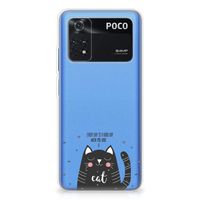 Xiaomi Poco M4 Pro 4G Telefoonhoesje met Naam Cat Good Day